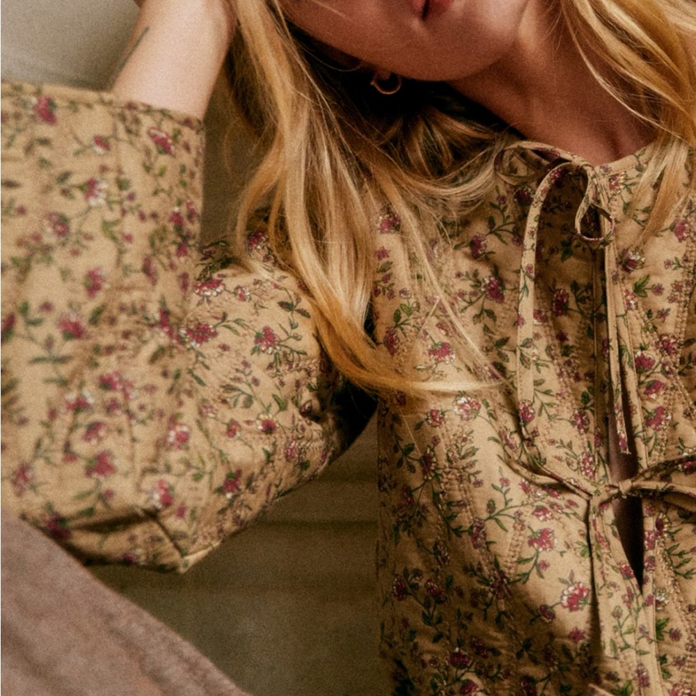 NWT Sezane Paoline Quilted Jacket - Picture 2 of 5